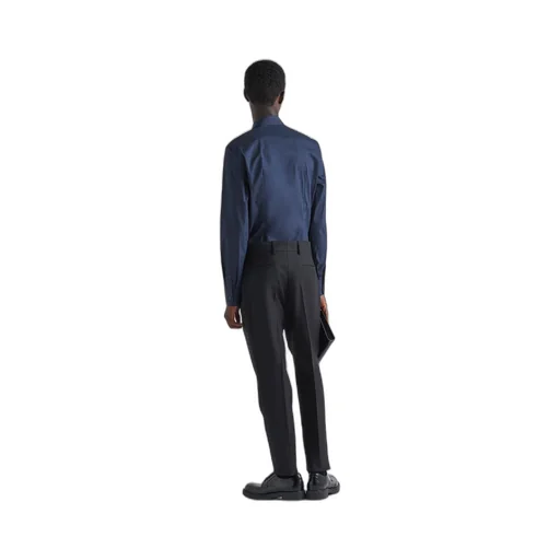 Stretch cotton shirt