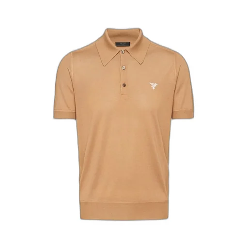 Cashmere polo shirt