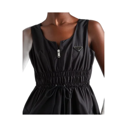 Light Re-Nylon sleeveless dress