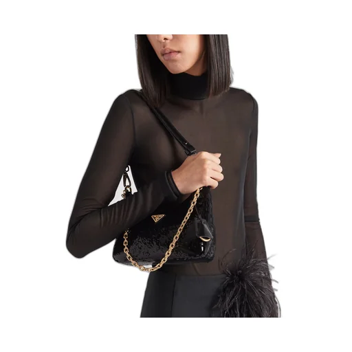 Prada Re-Edition Re-Nylon and sequin mini-bag