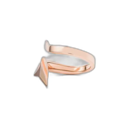 Eternal Gold snake mini ring in pink gold