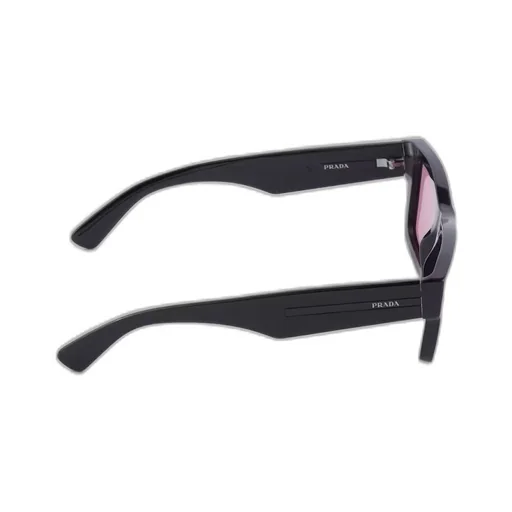 Sunglasses with iconic metal plaque
