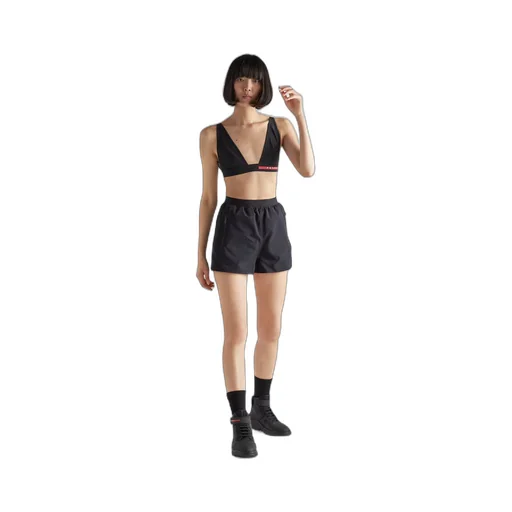 Stretch jersey swimsuit top