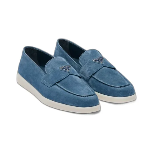 Suede loafers