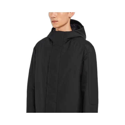 Technical fabric down coat