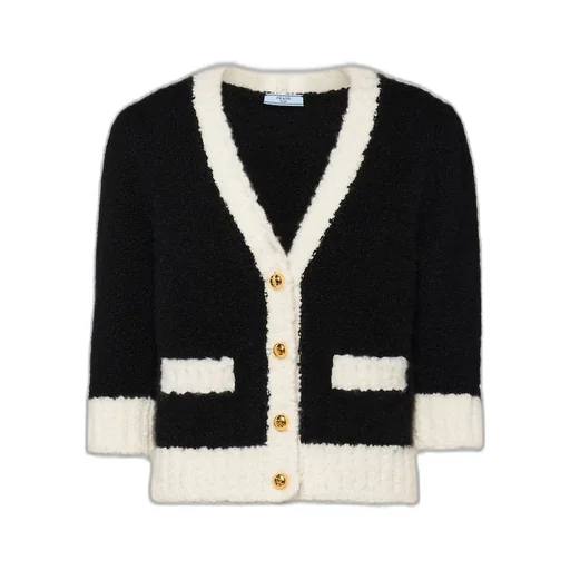 Cashmere and silk cardigan