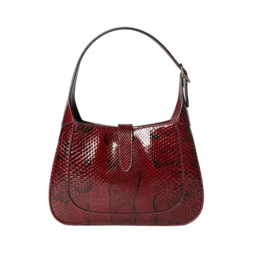 Gucci Jackie python shoulder bag