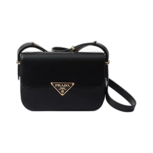 Leather shoulder bag