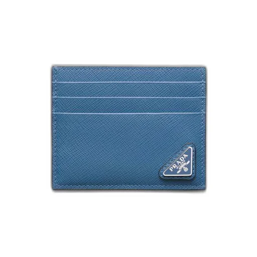 Saffiano leather card holder