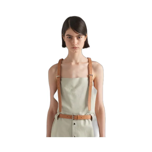 Leather overalls