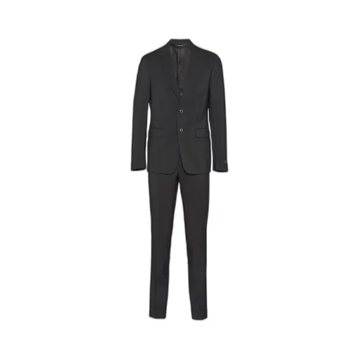 Single Breasted Wool And Mohair Suit