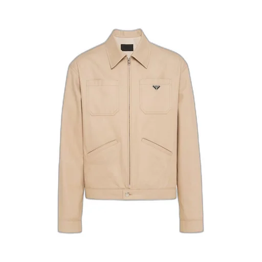 Denim blouson jacket