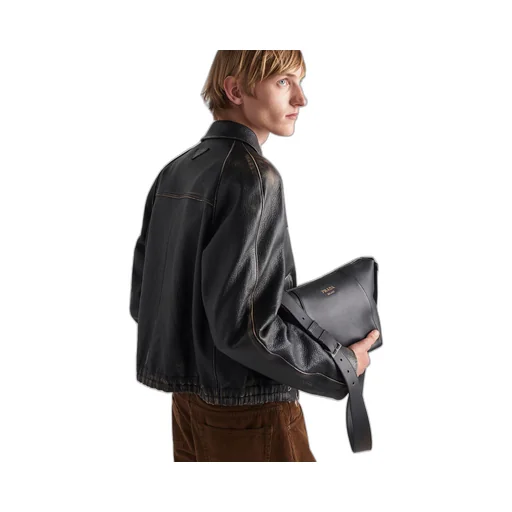 Nappa leather jacket
