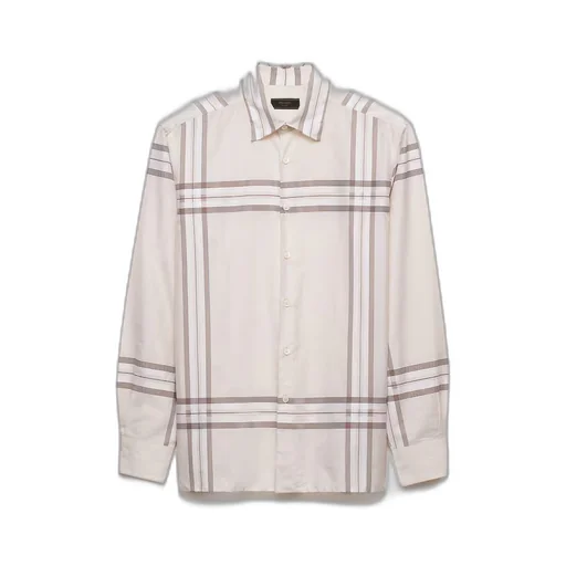 Checked cotton shirt