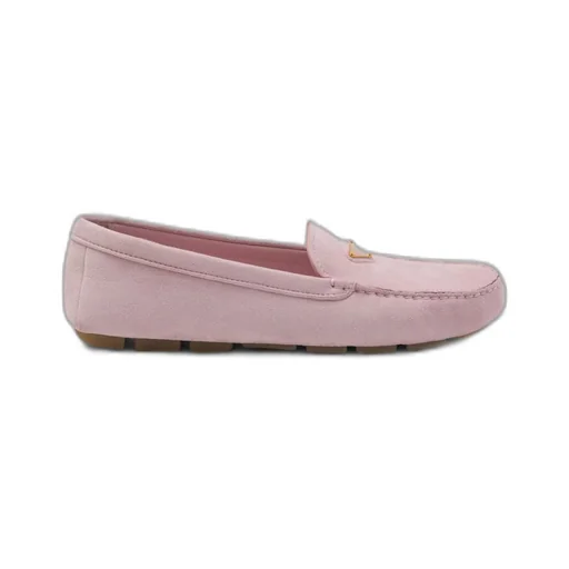 Suede driving loafers