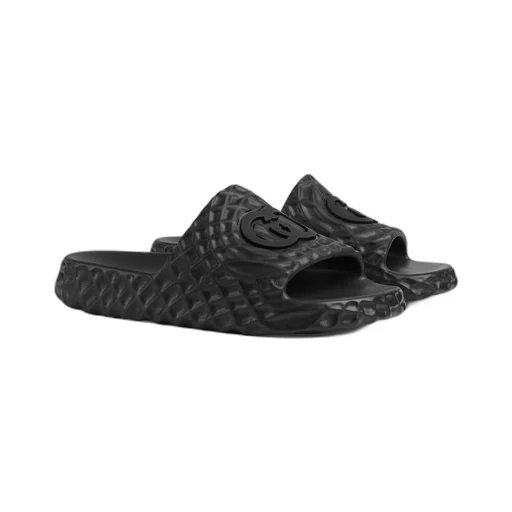 Men's Interlocking G slide sandal