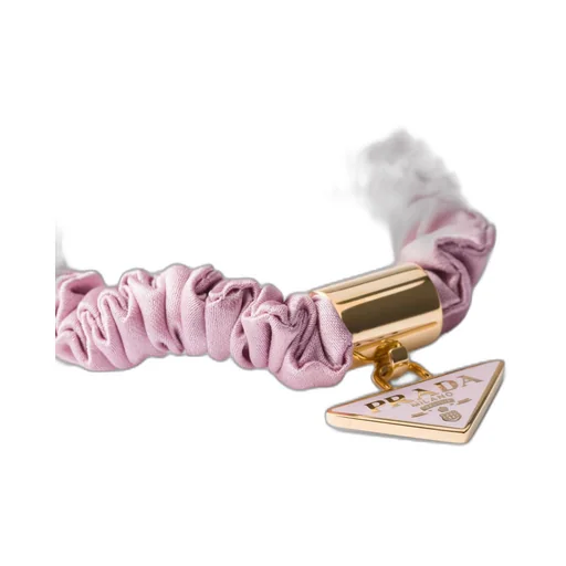 Satin crepe elastic hair ties