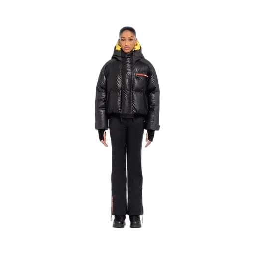Cropped Light Re-Nylon down jacket