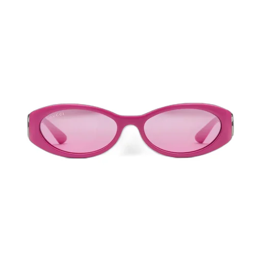 Oval frame sunglasses