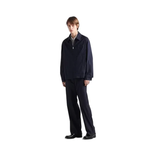 Stretch poplin pants