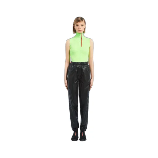 Light Re-Nylon wide-leg pants