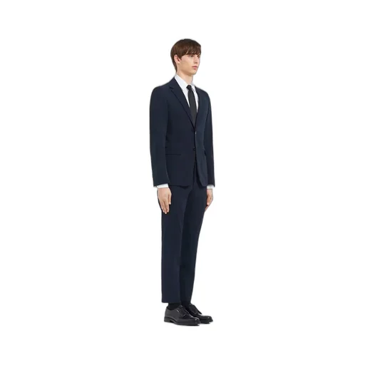 Technical fabric single-breasted suit