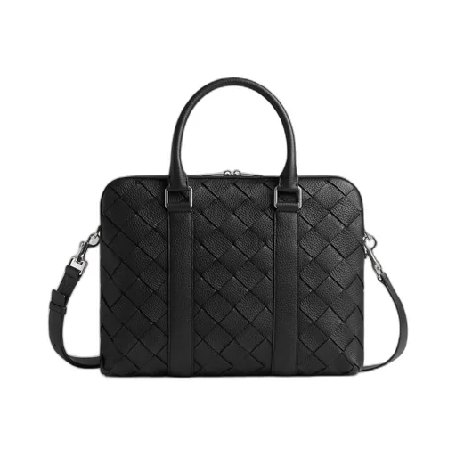 Slim Intrecciato Briefcase
