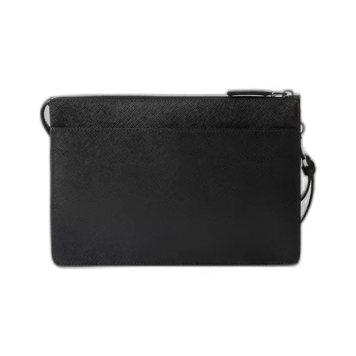 Saffiano Leather Pouch