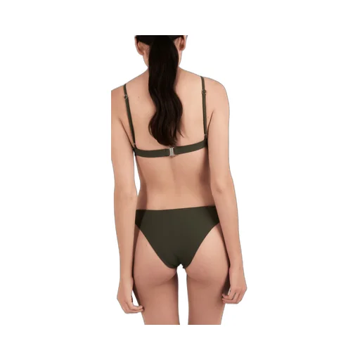 Ribbed knit bralette bikini top