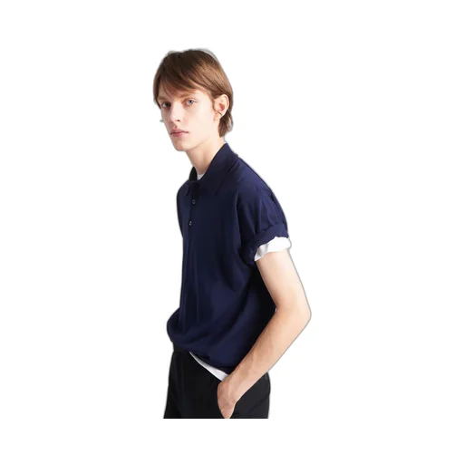 Cotton polo shirt