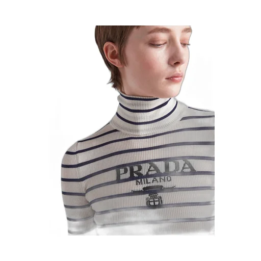 Superfine wool turtleneck sweater
