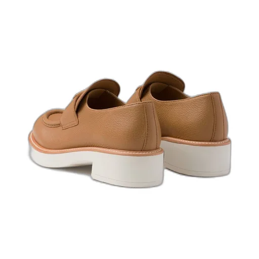 Leather loafers