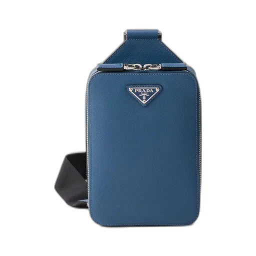 Prada Brique Saffiano leather bag