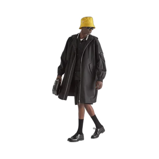 Re-Nylon raincoat