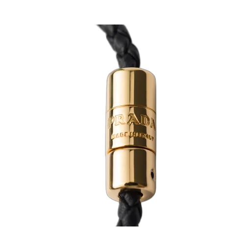 Braided nappa leather bracelet