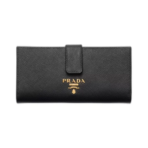 Large Saffiano leather wallet
