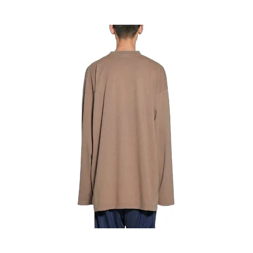 Caps Oversized Long Sleeve T-Shirt