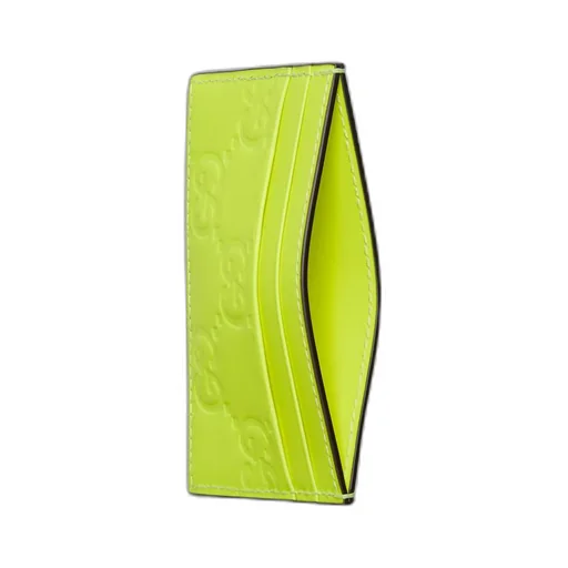 GG rubber-effect card case