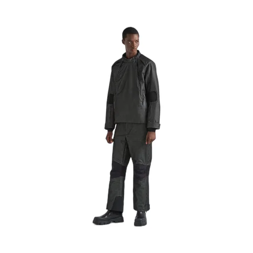 Reflective fabric ski jacket