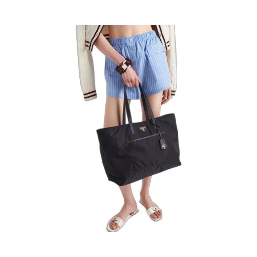 Prada Re-Edition 1978 large Re-Nylon and Saffiano leather tote bag