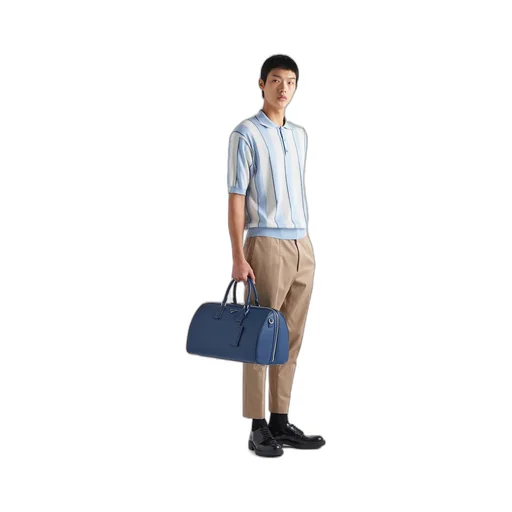Saffiano leather travel bag