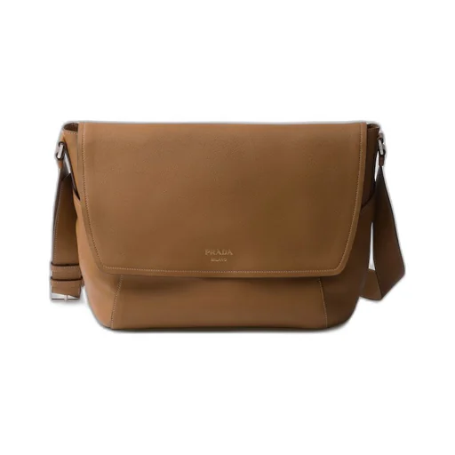 Large leather shoulder bag