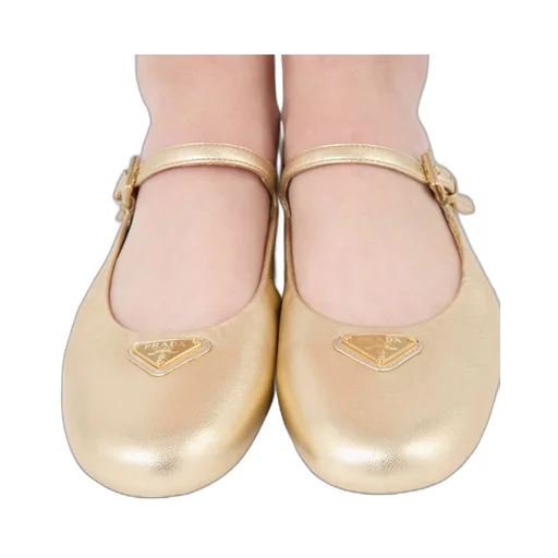 Mordoré nappa leather ballerinas