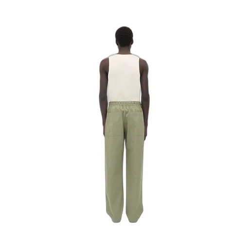 Light Cotton Twill Trousers