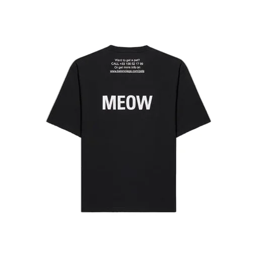 I Love Cats Print T-Shirt