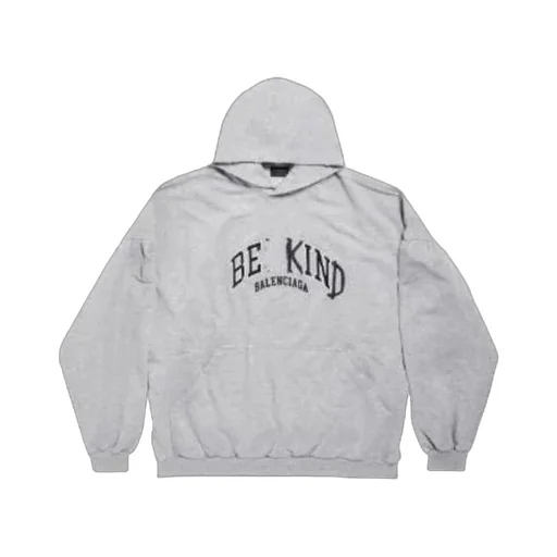 Be Kind Round Hoodie Oversized