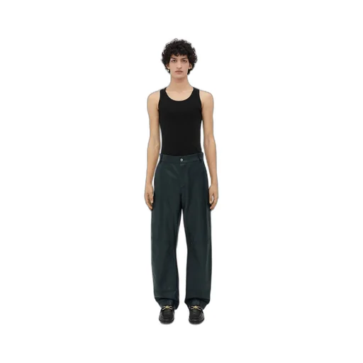 Leather Cargo Trousers