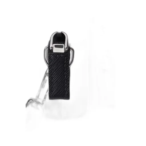 Re-Nylon and Saffiano leather shoulder bag