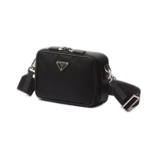 Prada Brique Re-Nylon and Saffiano leather bag