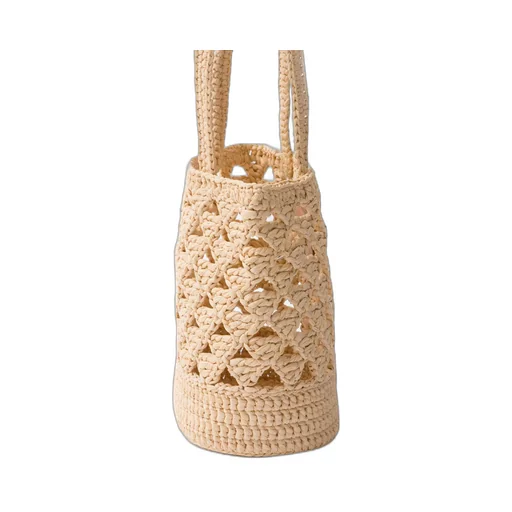 Crochet tote bag